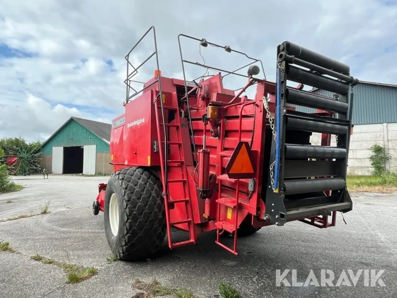 Billede 4 - Ballepresser Massey Ferguson 190 LB