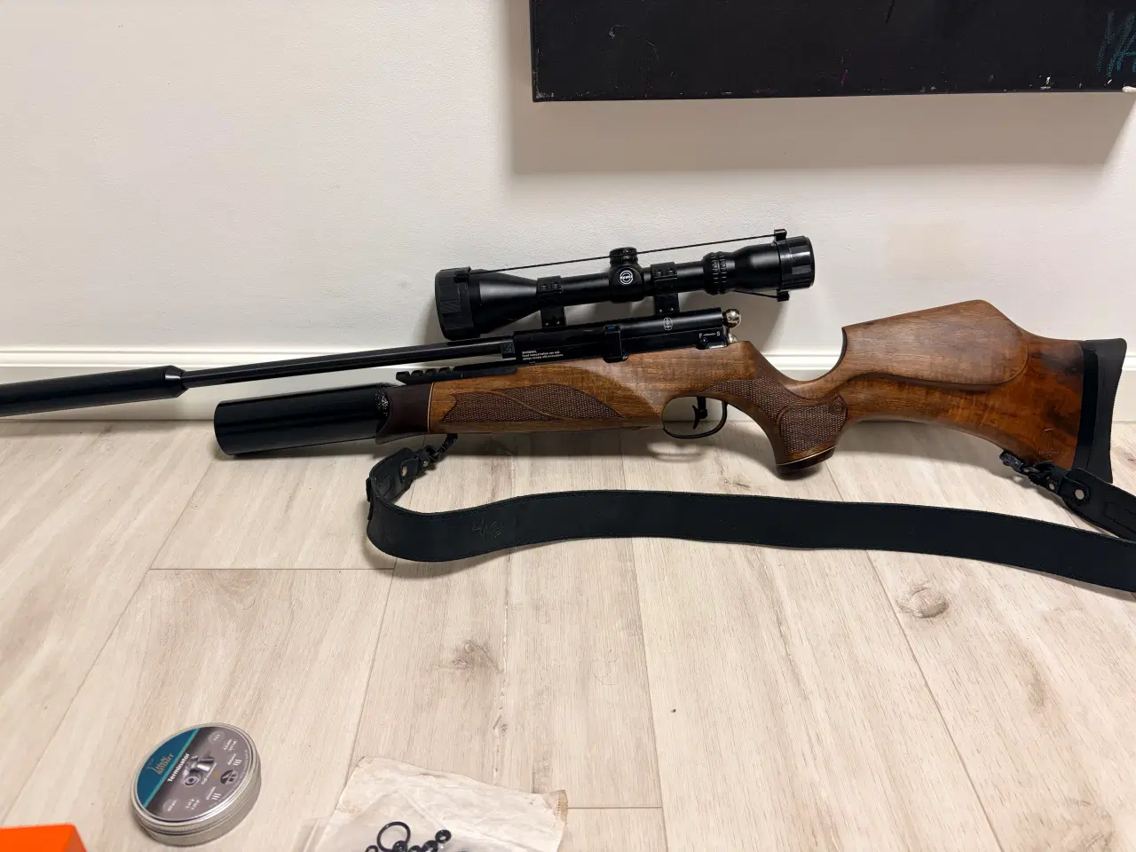 Billede 8 - BSA R10 MK2  PCP luftgevær .177  valnød/palisander