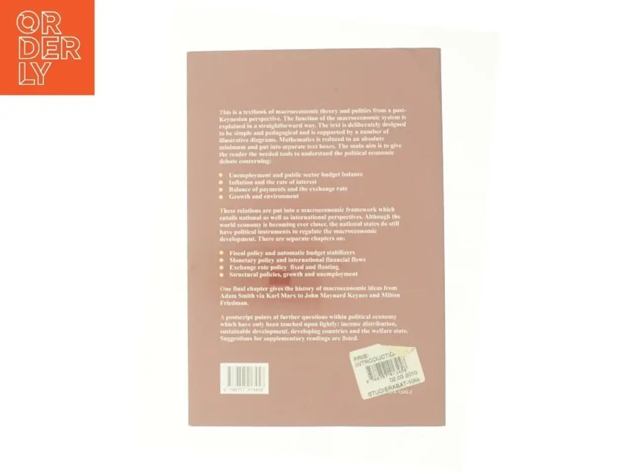 Billede 2 - Introduction to Macroeconomic Theory (Bog)