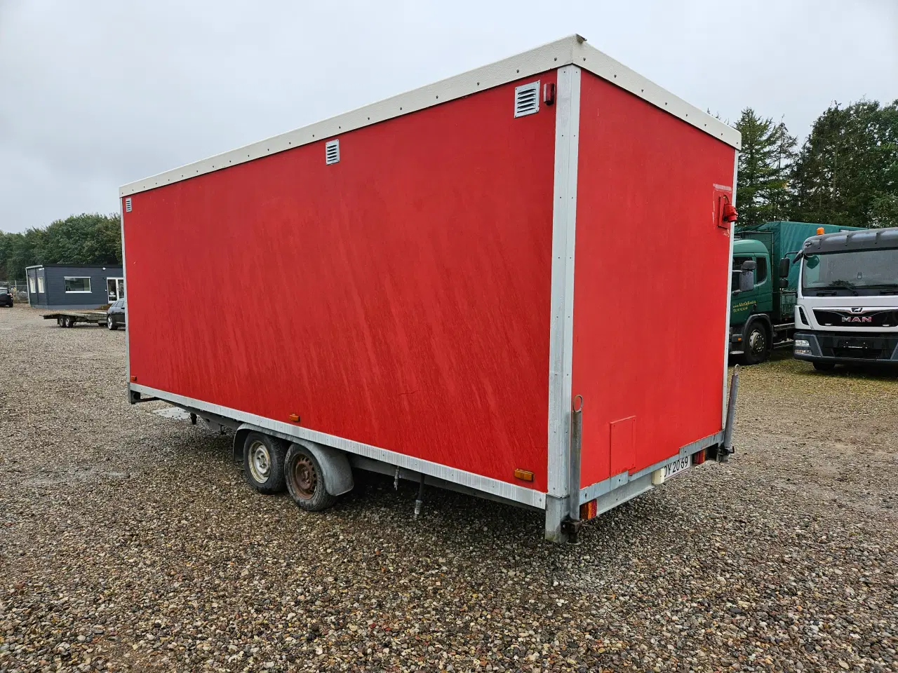 Billede 4 - Aaby 1400 kg  skurvogn med Toilet/bad/spiserum