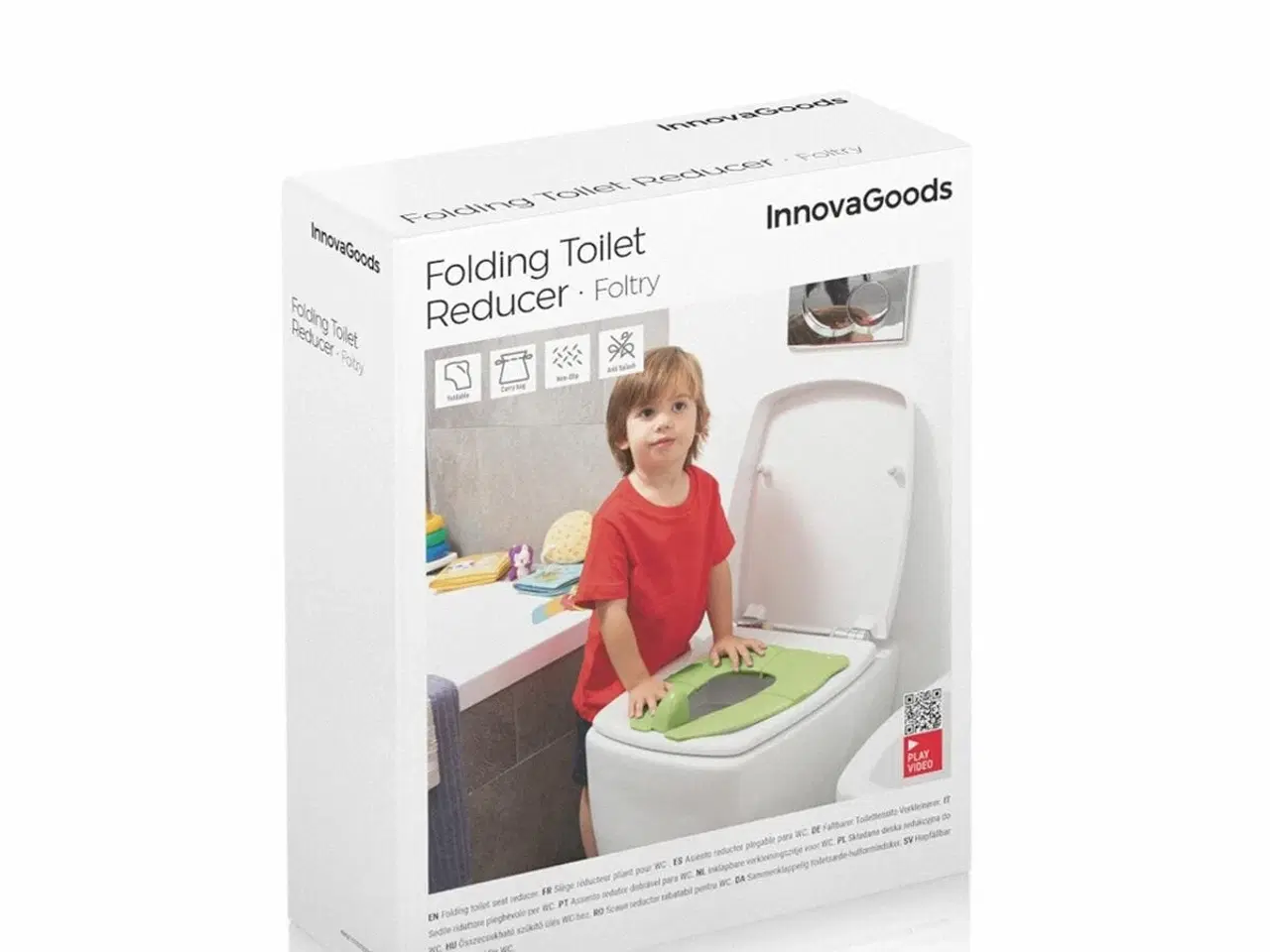 Billede 2 - Foldbart toiletsæde til små børn Foltry InnovaGoods