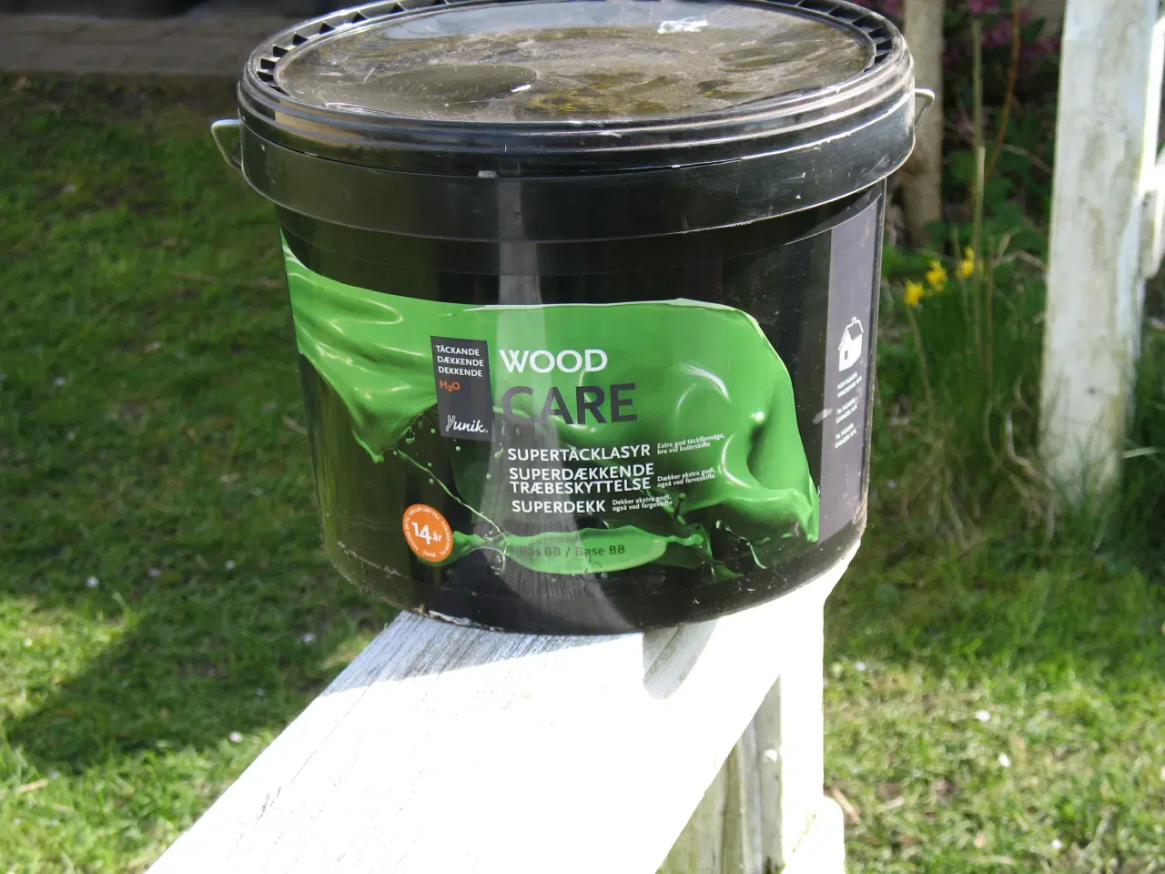 Billede 1 - Træbeskyttelse Yunik superdækkende 10 liter skifer