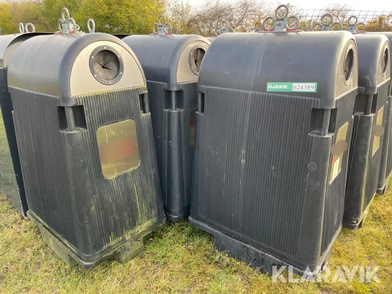 Billede 2 - Metal/Glas beholdere 7 styk