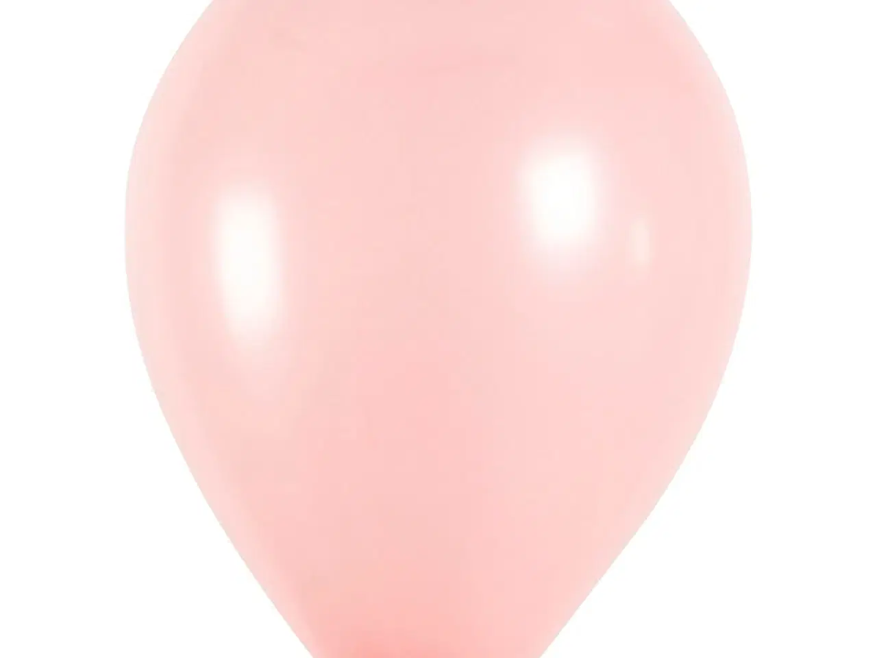 Billede 1 - Lyserøde Runde Balloner 23 cm - 10 stk.