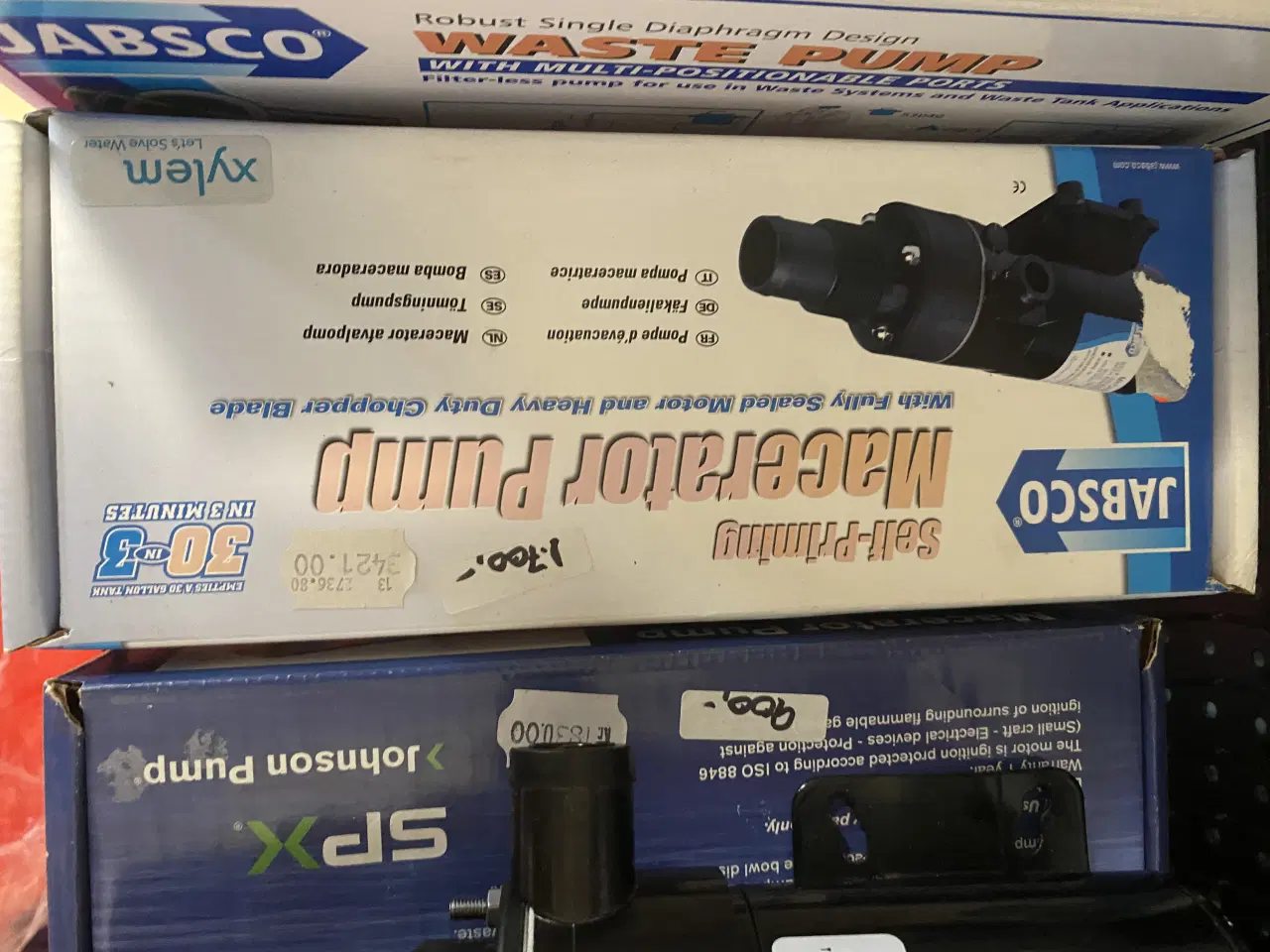 Billede 2 - Jabsco Macerator pumpe 12 volt.