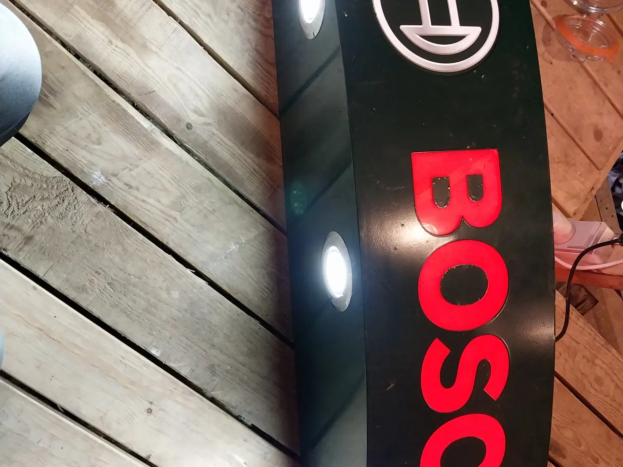 Billede 2 - Bosch reklameskilt / lampe