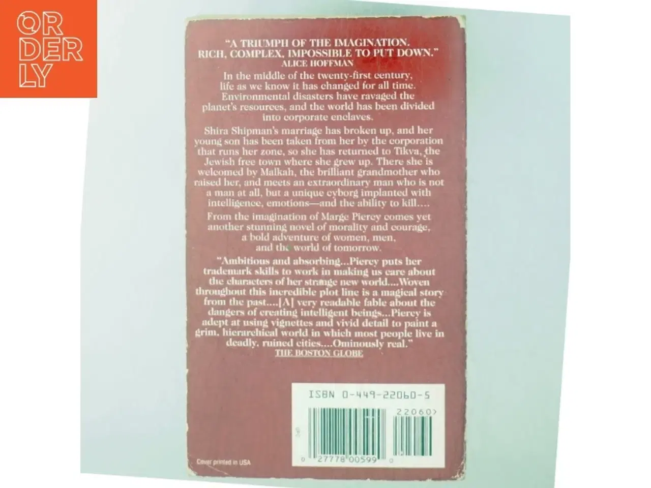 Billede 3 - He, she and It af Marge Piercy (Bog)