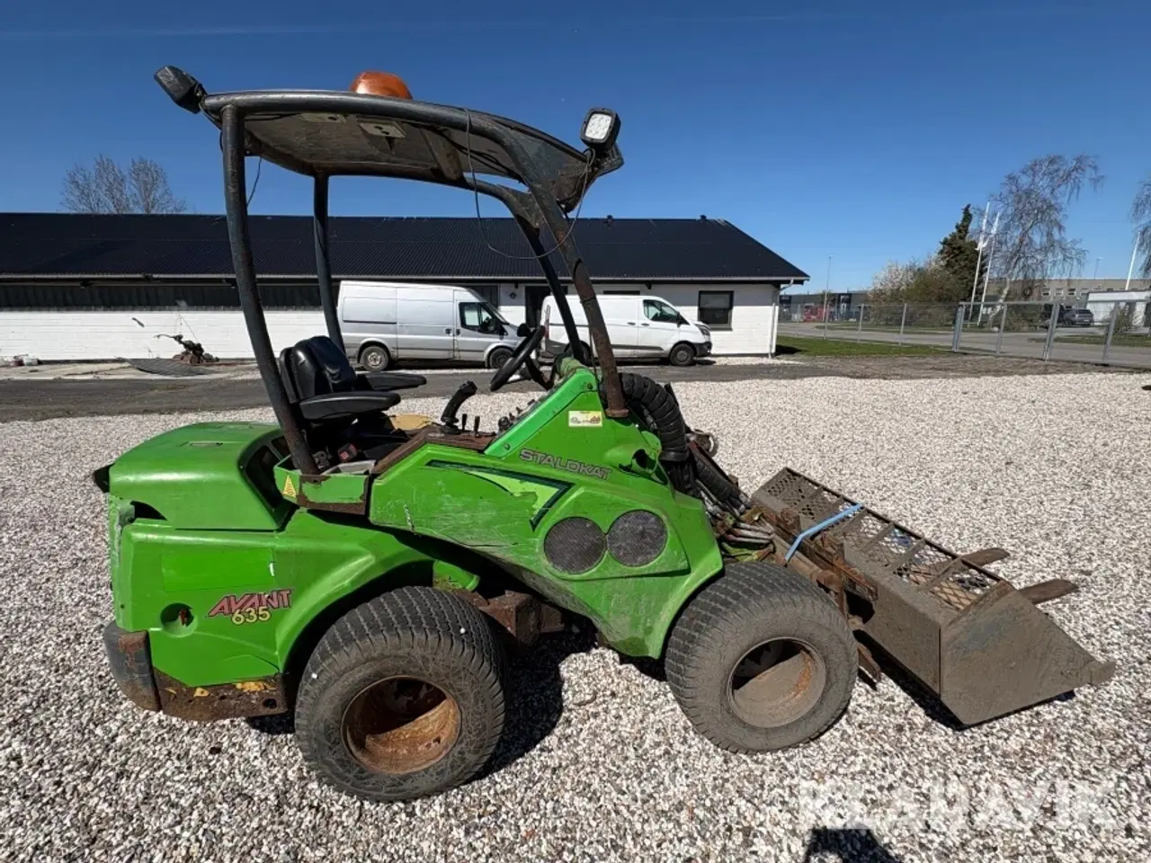 Billede 6 - Minilæsser Avant 365 staldkat med skovl og gafler