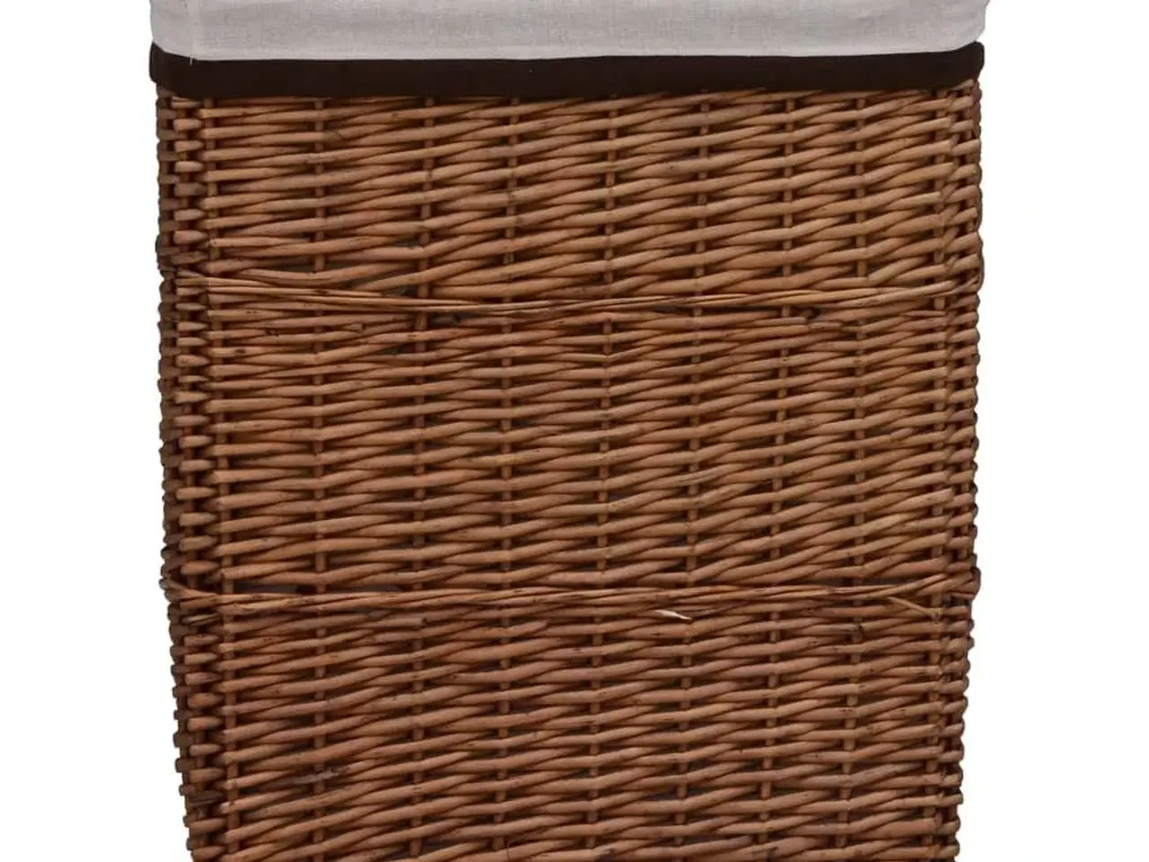 Billede 3 - Vasketøjskurv pil brun