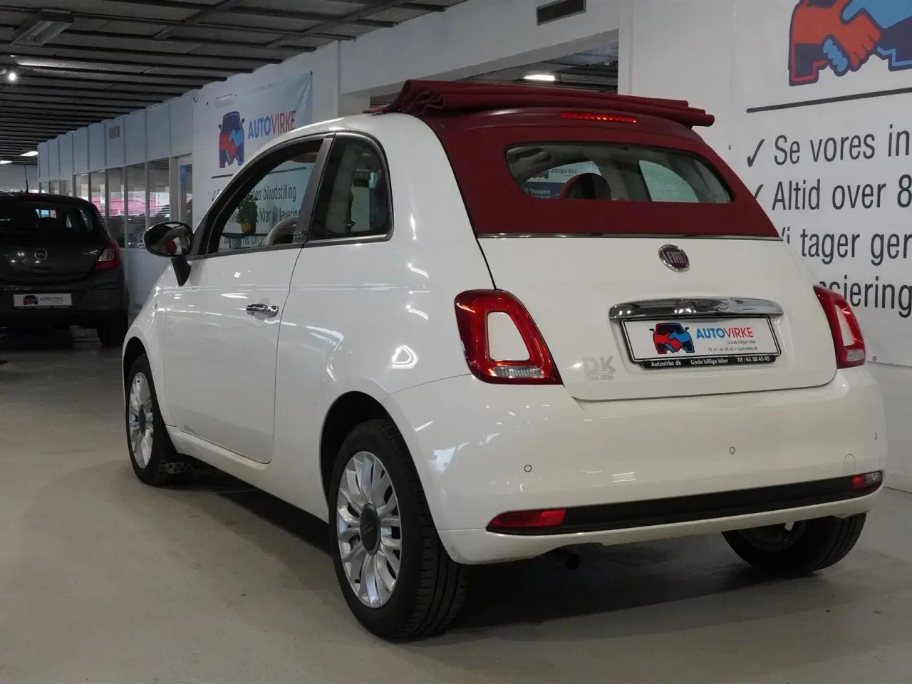Billede 6 - Fiat 500C 0,9 TwinAir Popstar Start & Stop 80HK Cabr.