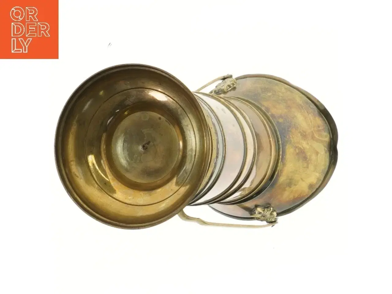 Billede 3 - Antik messingkande (str. 36x13 cm)