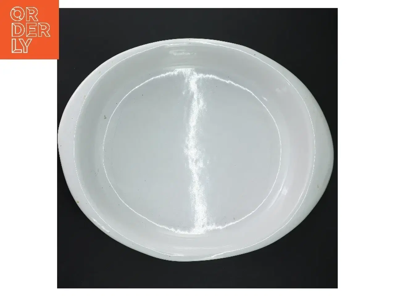 Billede 4 - Oval hvid fad fra Bodum (str. 6x21x30 cm)