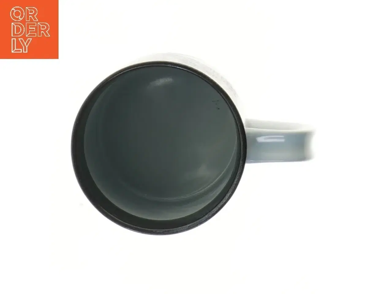 Billede 2 - Keramikkop med 1971 mønster fra Royal Copenhagen (str. Ø 10,5 cm længde 11,5 cm, årskrus