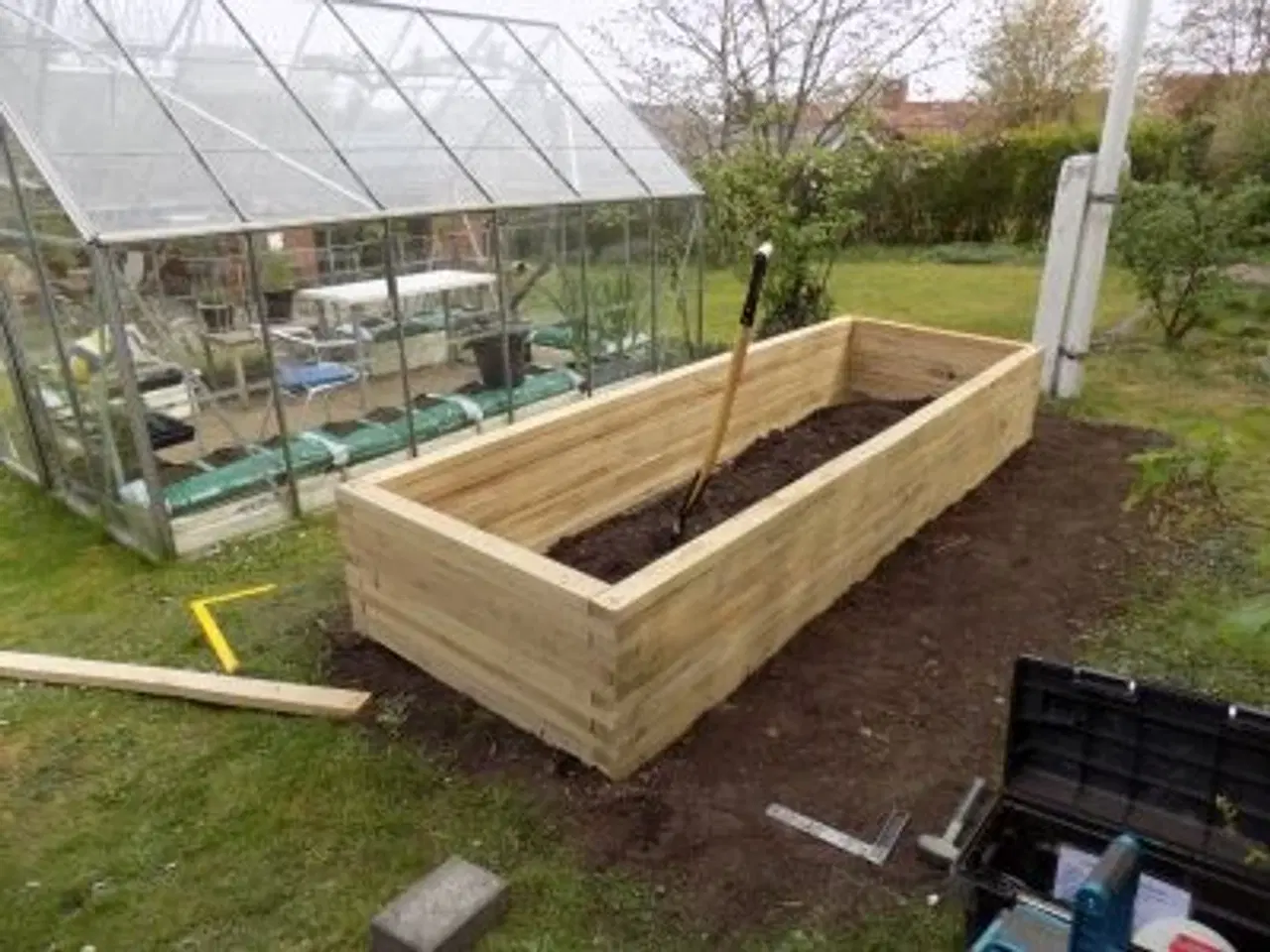 Billede 3 - Højbede, egetræ - byggesæt