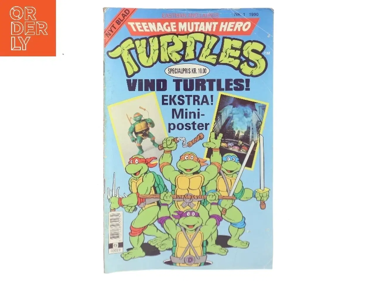 Billede 1 - Teenage Mutant Hero Turtles af Eastman and Laird (Bog)