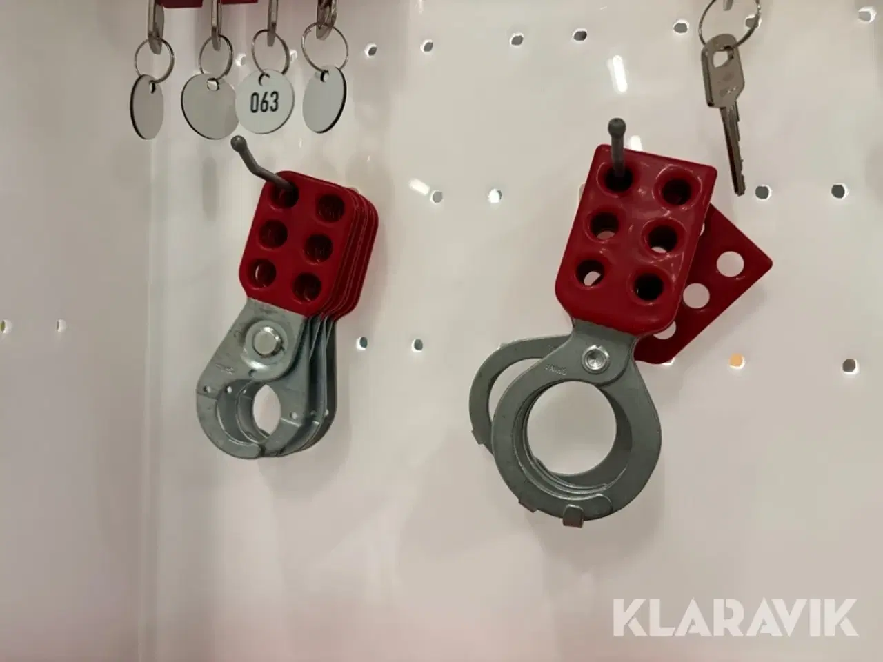 Billede 11 - Låsestation med diverse låse