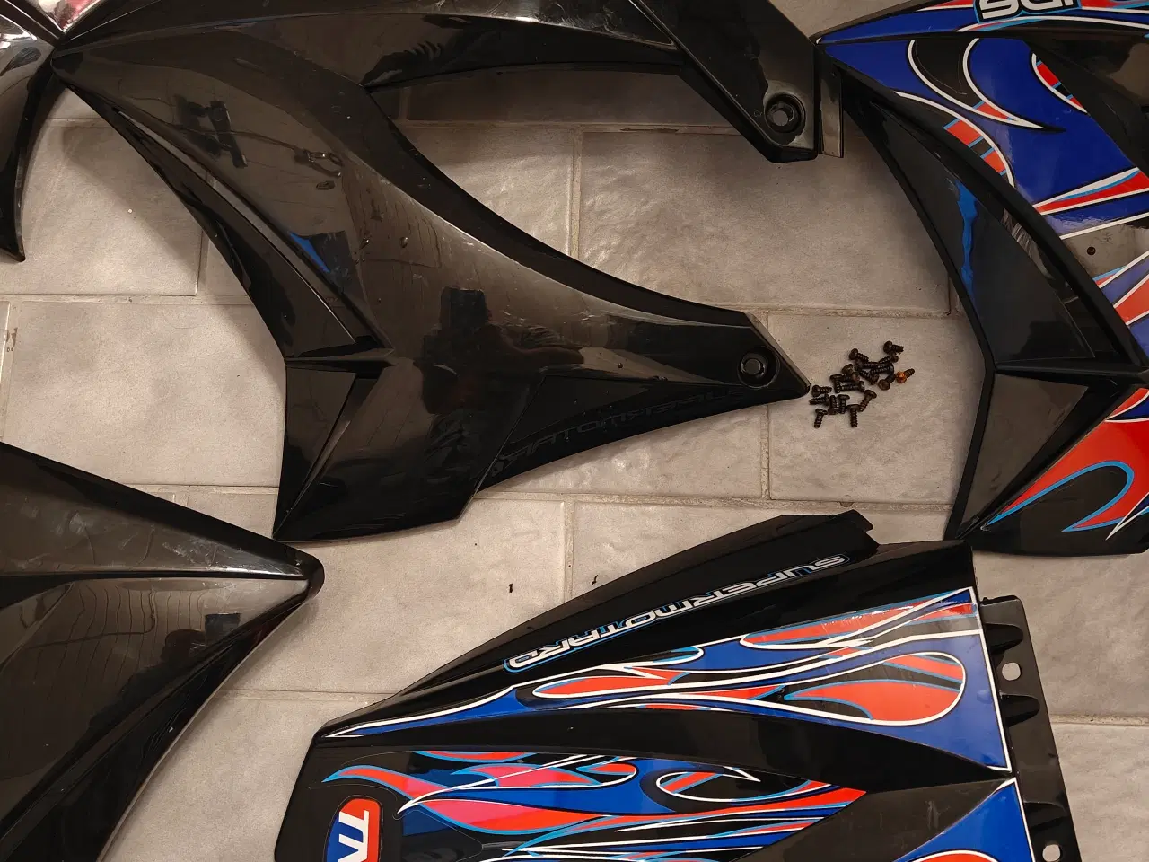 Billede 3 - Derbi Senda/Gilera SMT. 8 Nye Skjolde fra TNT 