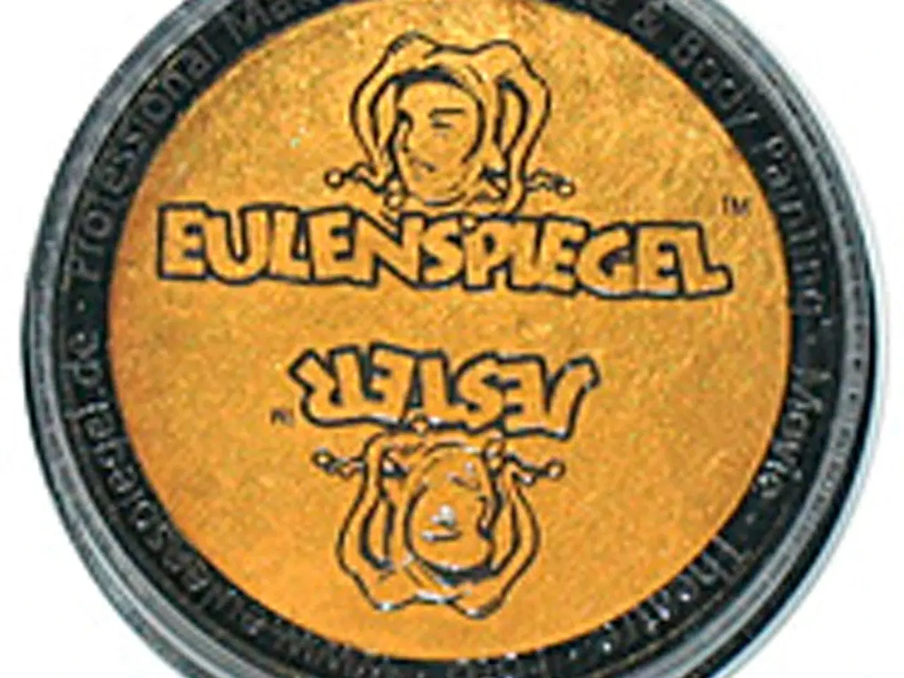 Billede 1 - Eulenspiegel Ansigtsmaling, pearlised gold, 20 ml/ 1 ds.