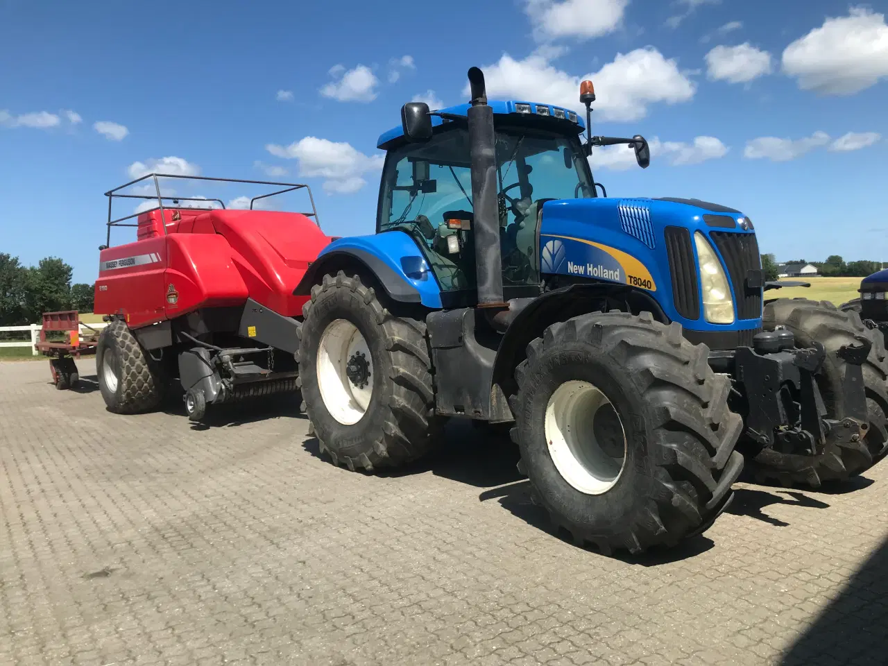 Billede 2 - bigballe presse/ traktor