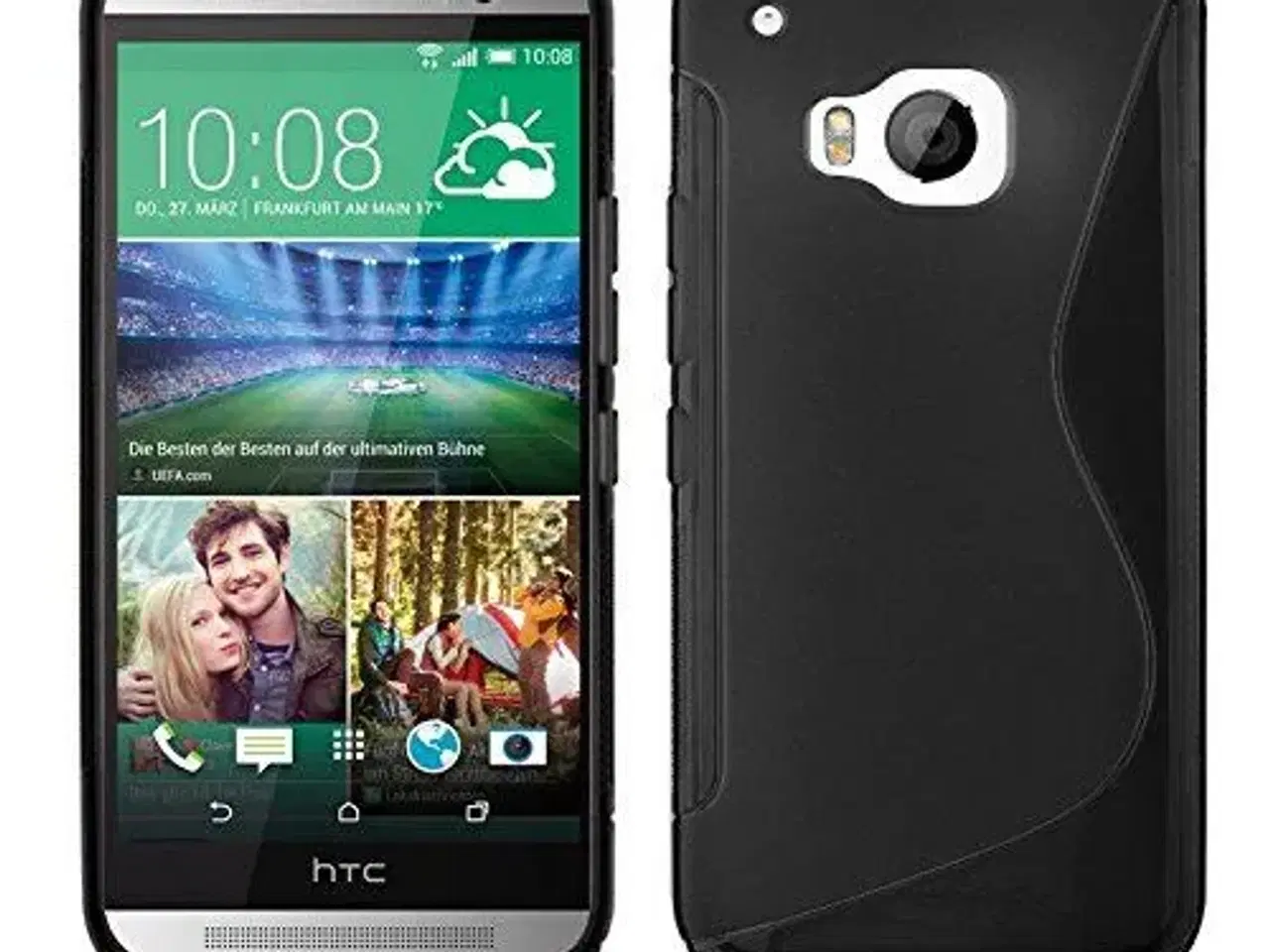 Billede 2 - Nyt sæt HTC One M9 cover + skærmglas
