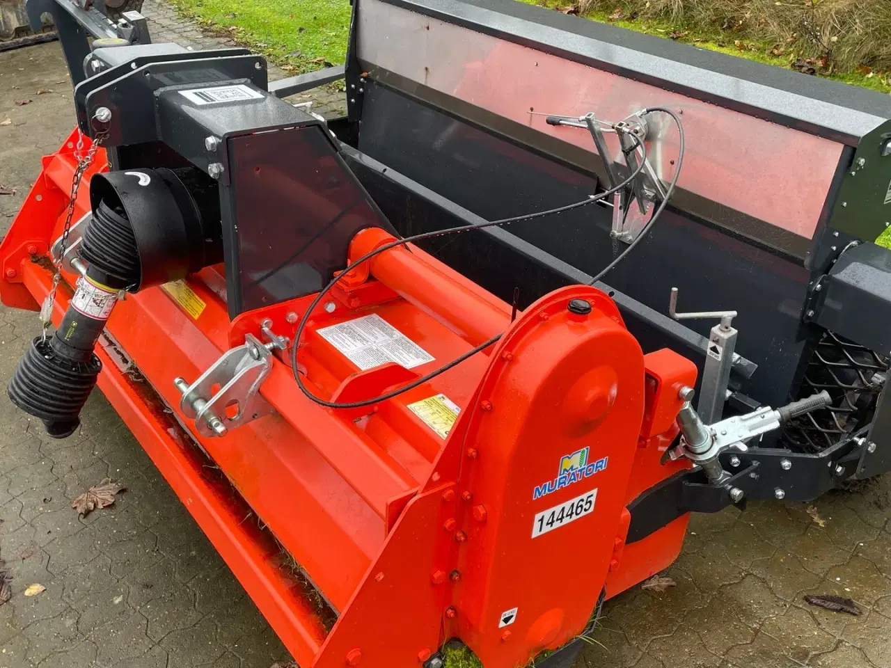 Billede 3 - Muratori mz10XL 180 stennedlægningsfræser med såkasse