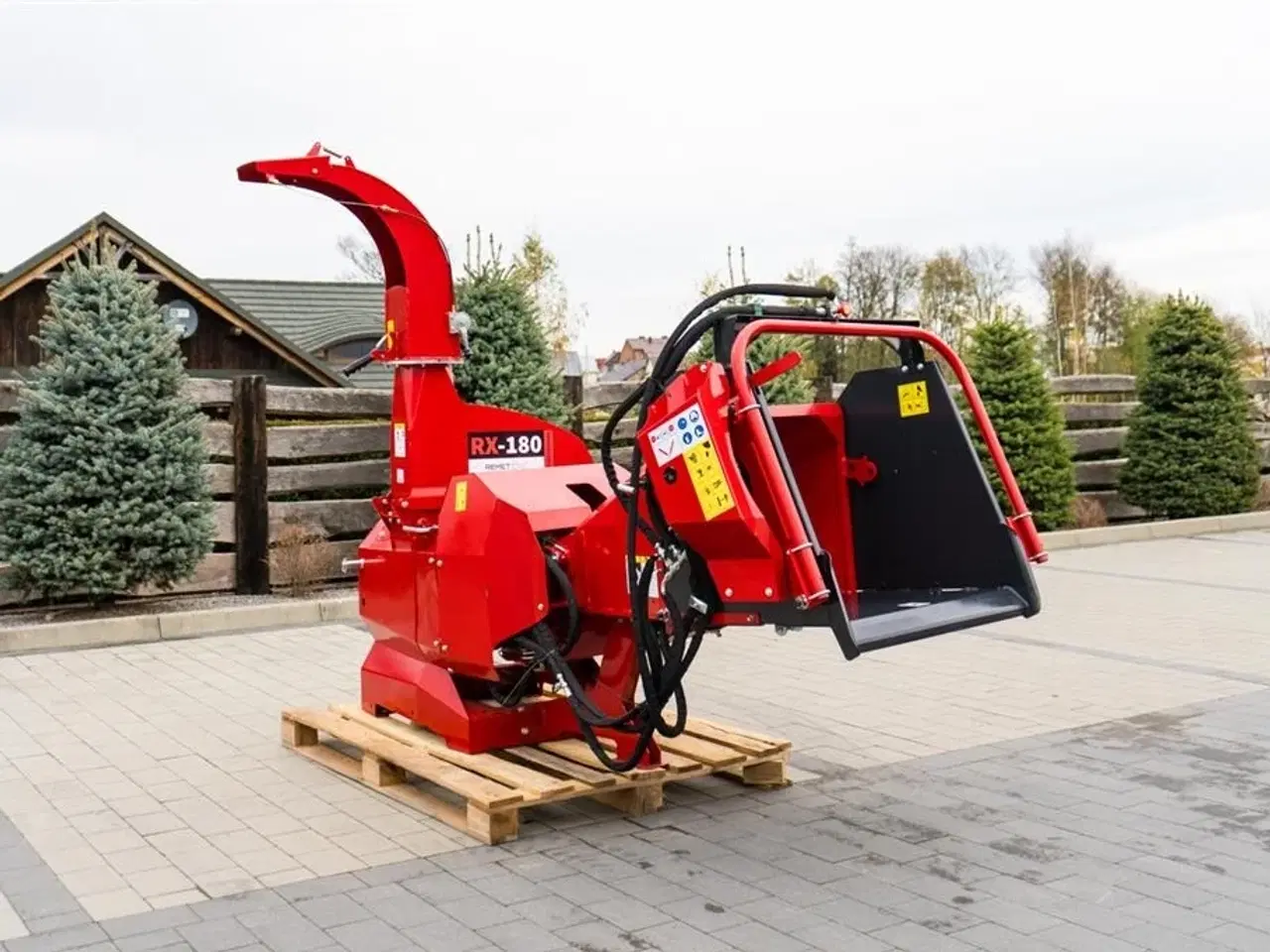 Billede 2 - Remet Flishugger RX-180 med uafhængigt hydraulik