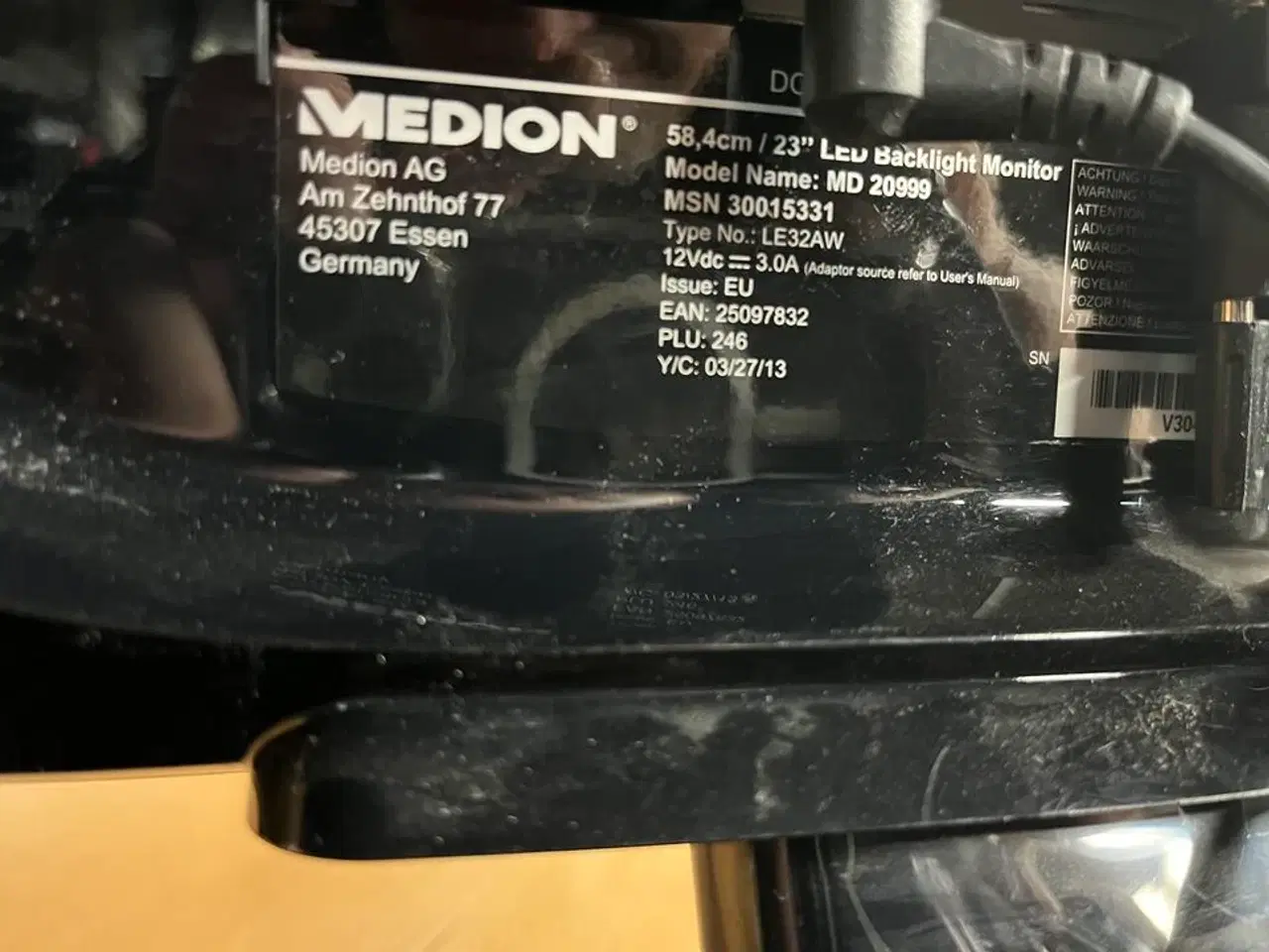 Billede 4 - 2 stk. 23" PC Skærm LENOVO, MEDION