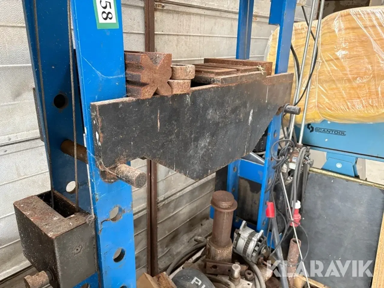 Billede 5 - Hydraulisk presser Metallkraft WPP 50M 50 T