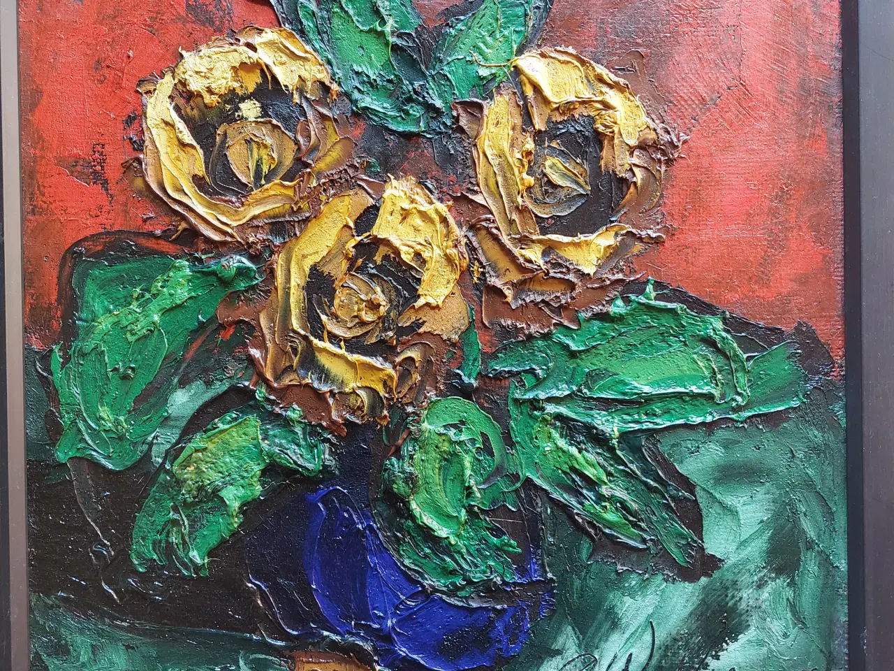Billede 2 - A. WENØ - ( 1913 - 1972 )- oliemaleri