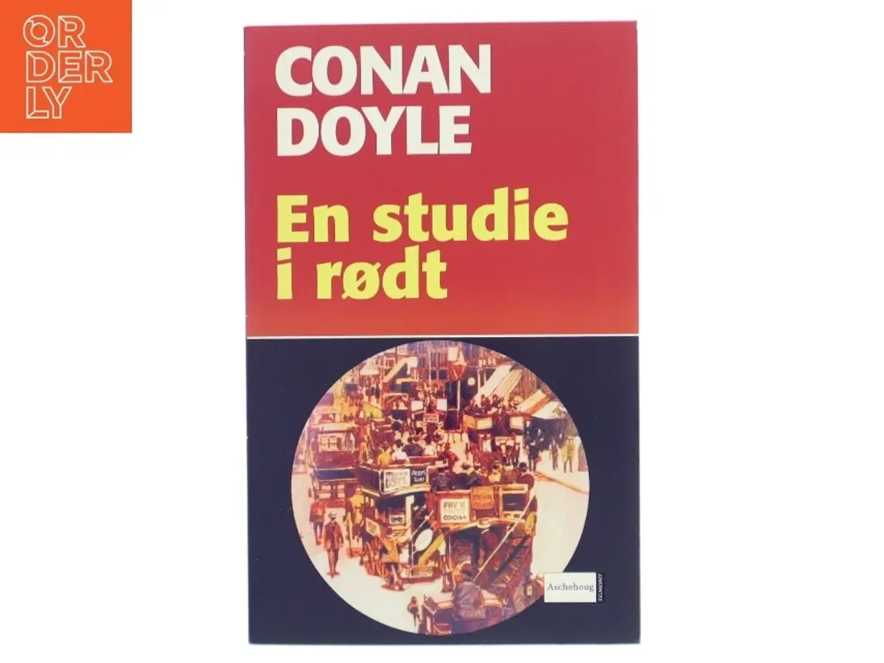 Billede 1 - Et studie i rødt (Ved Mette Wigh Tvermoes) af A. Conan Doyle (Bog)