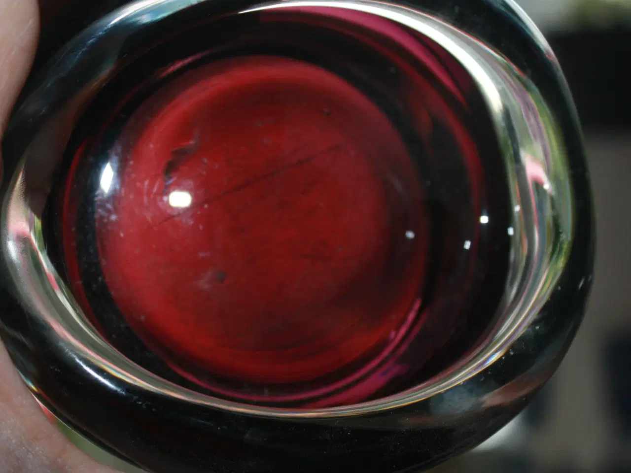 Billede 5 - Lille skål af glas
