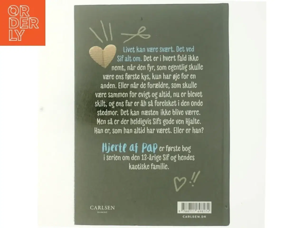Billede 3 - Hjerte af pap af Kristina Aamand (Bog)