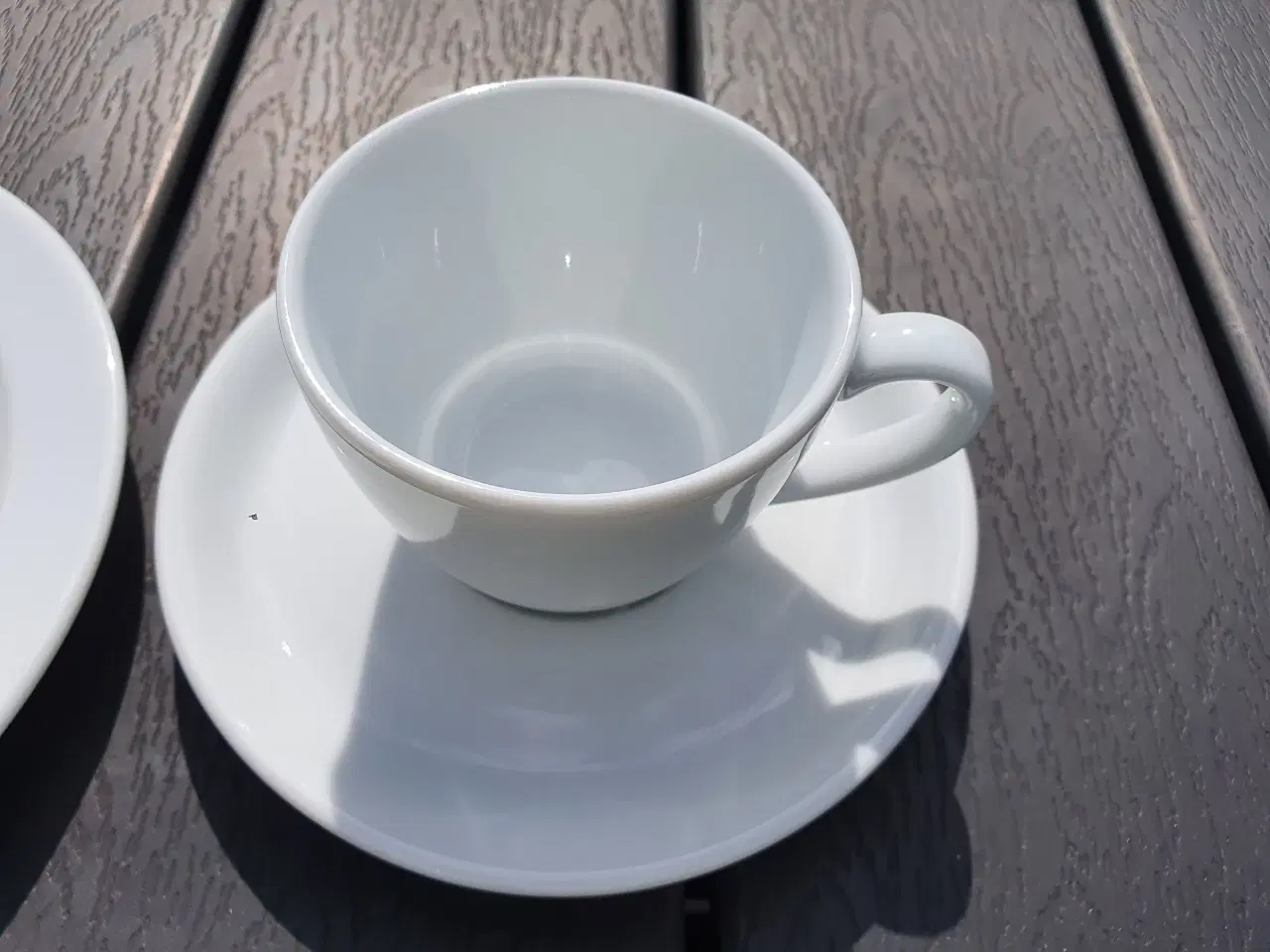 Billede 3 - Kaffestel.  Hvid porcelæn 