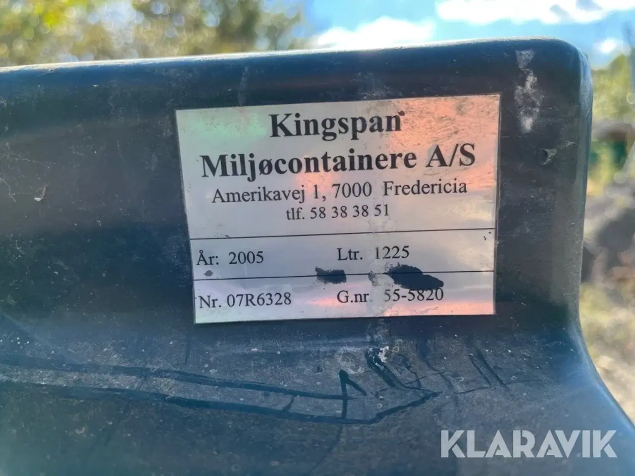 Billede 5 - Dieseltank Kingspan 1225 liter