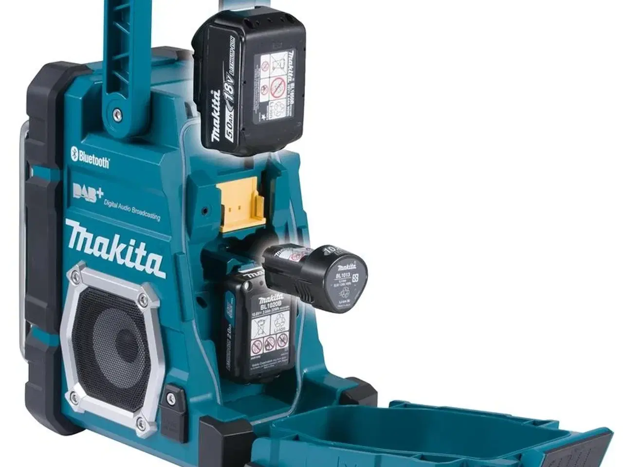 Billede 3 - Radio med Bluetooth DAB+ - Makita DMR112 akku 7,2-18 V