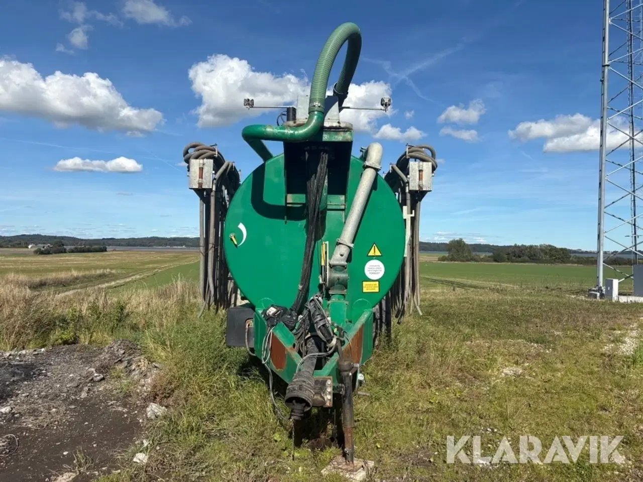 Billede 8 - Gyllevogn Samson PG20 med 20 meter slangebom