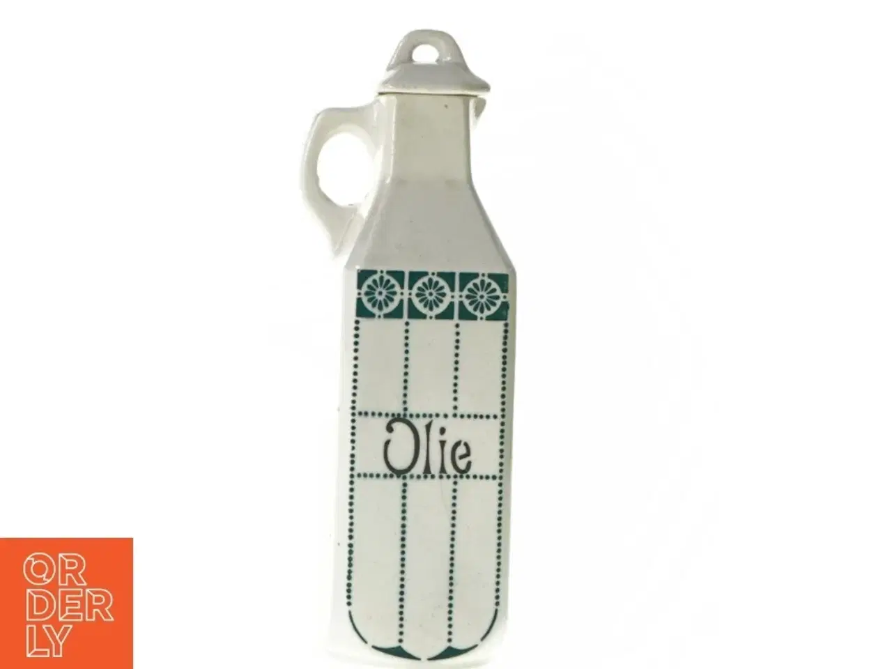 Billede 2 - Oliekande i porcelæn (str. 21 x 6 cm)