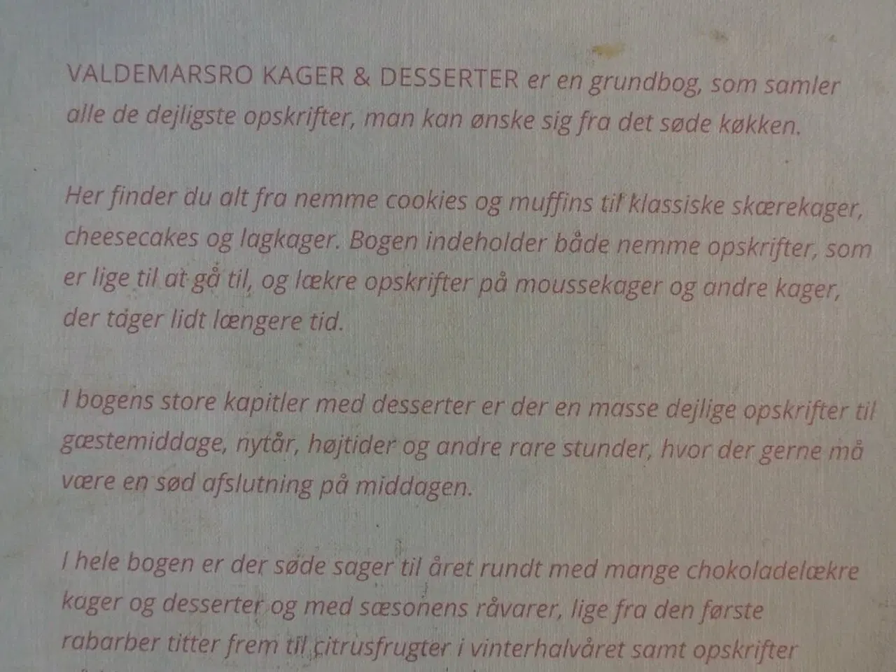 Billede 3 - valdemarsro kager og desserter, af ann-christine h