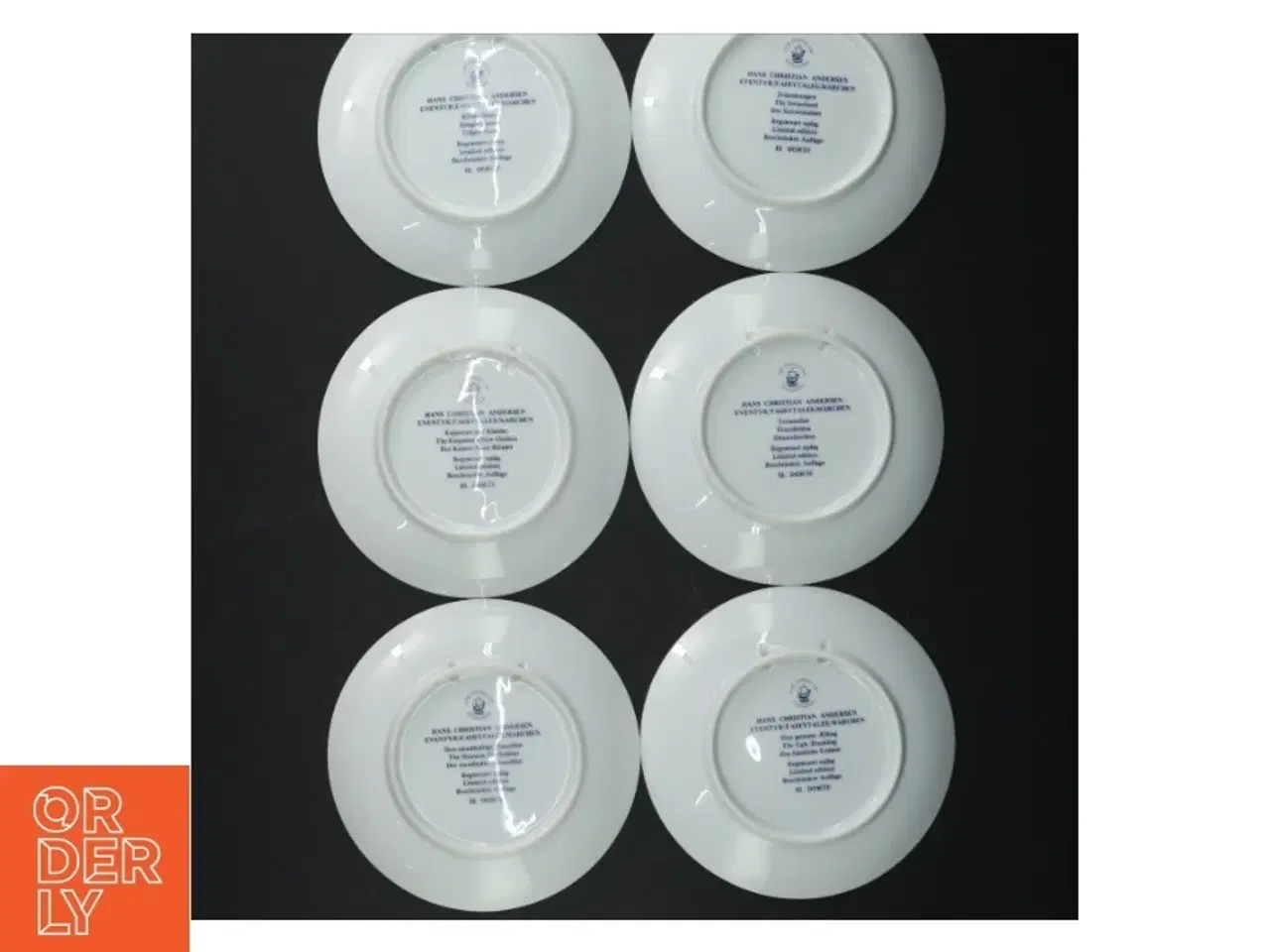 Billede 6 - H.C. Andersen eventyrtallerkener fra Lise Porcelain (str. Ø 13,5 cm)