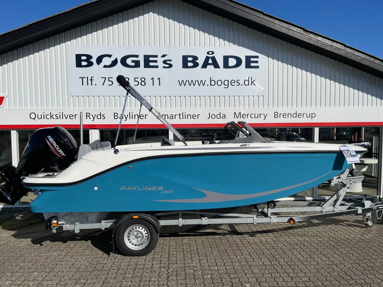 Billede 1 - Bayliner M19 med 115 hk Mercury-EFI XL CT 2,1L - med udstyr - TILBUD