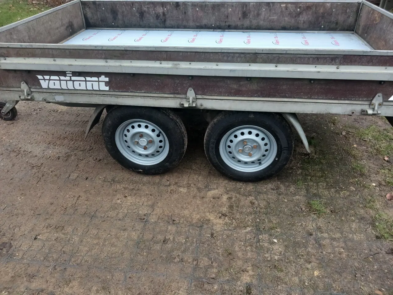 Billede 4 - Nysynet 1300kg. Variant boogie trailer sælges