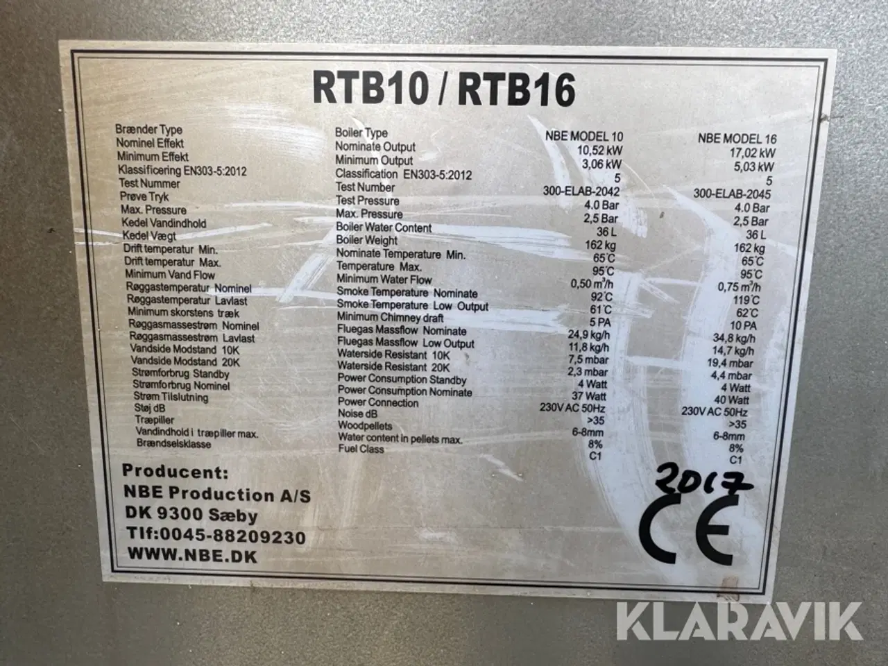Billede 5 - Træpillefyr RTB NBE Model 16