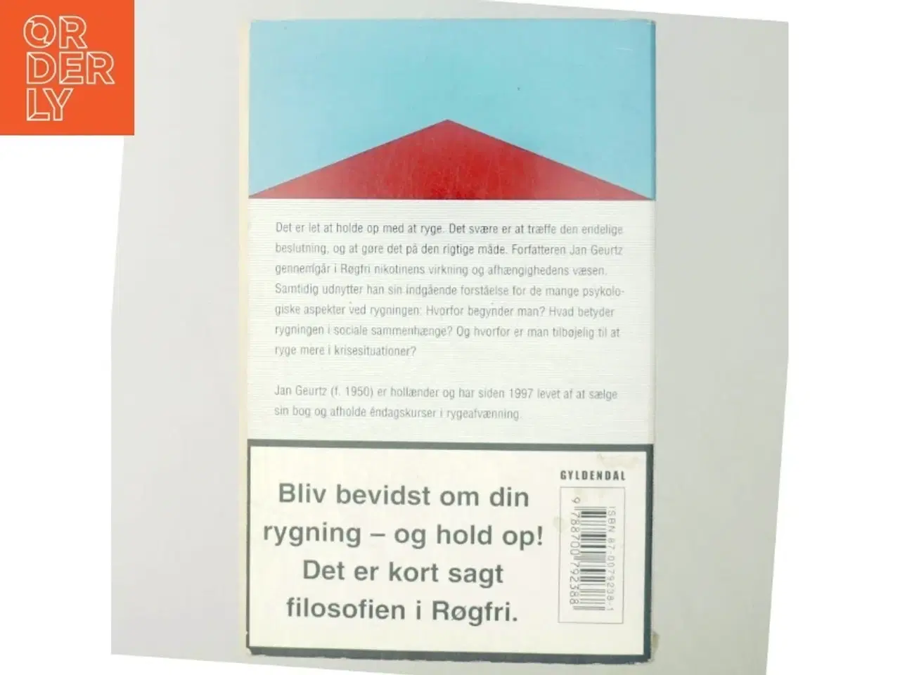 Billede 3 - Røgfri : den lette vej til rygestop af Jan Geurtz (Bog)