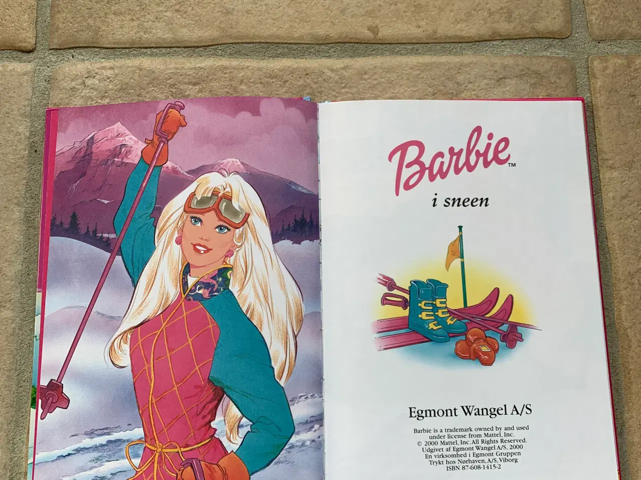 Billede 4 - Barbie i sneen bog