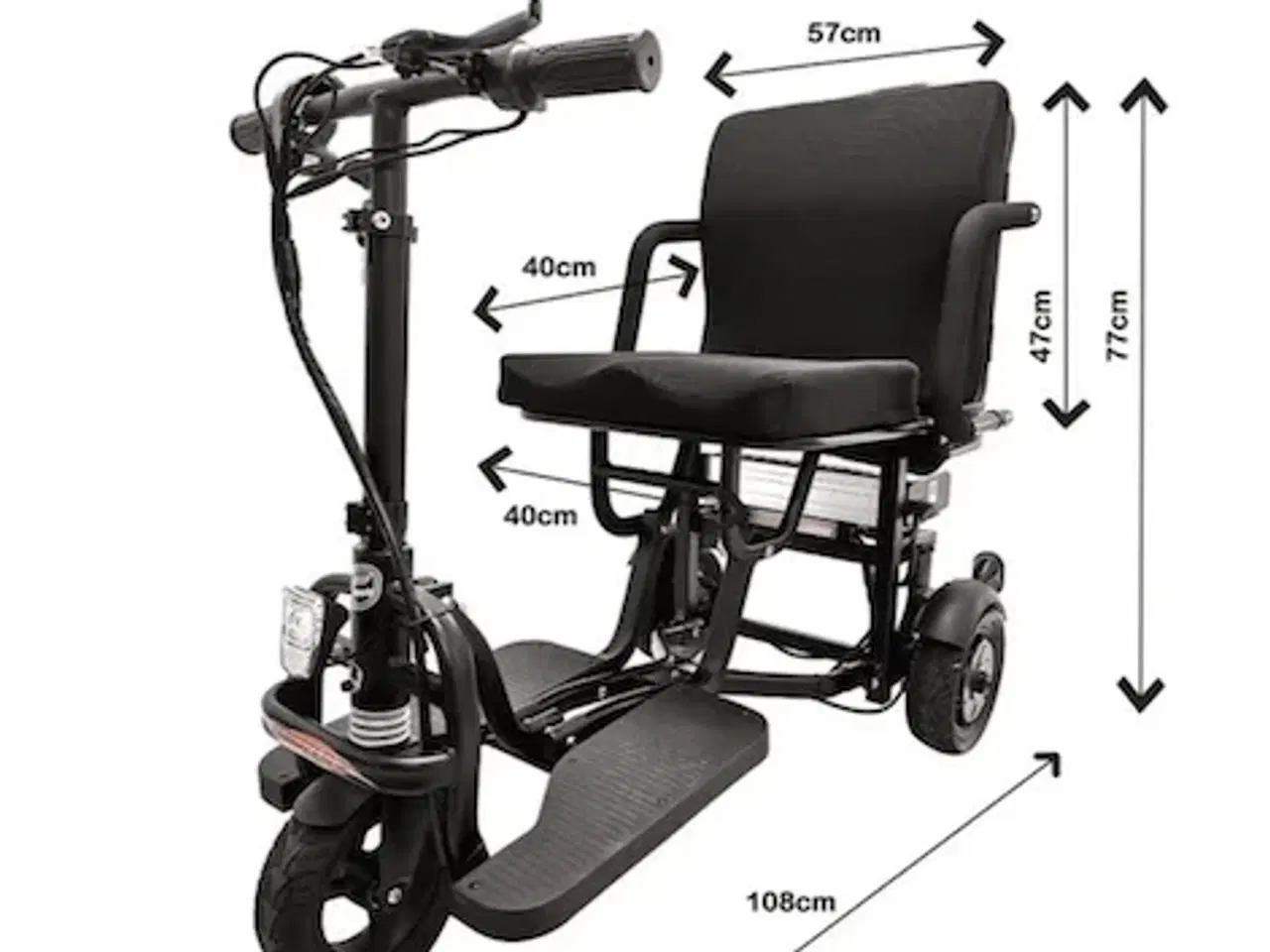 Billede 2 - Foldbar el-scooter model SCOTE-36300
