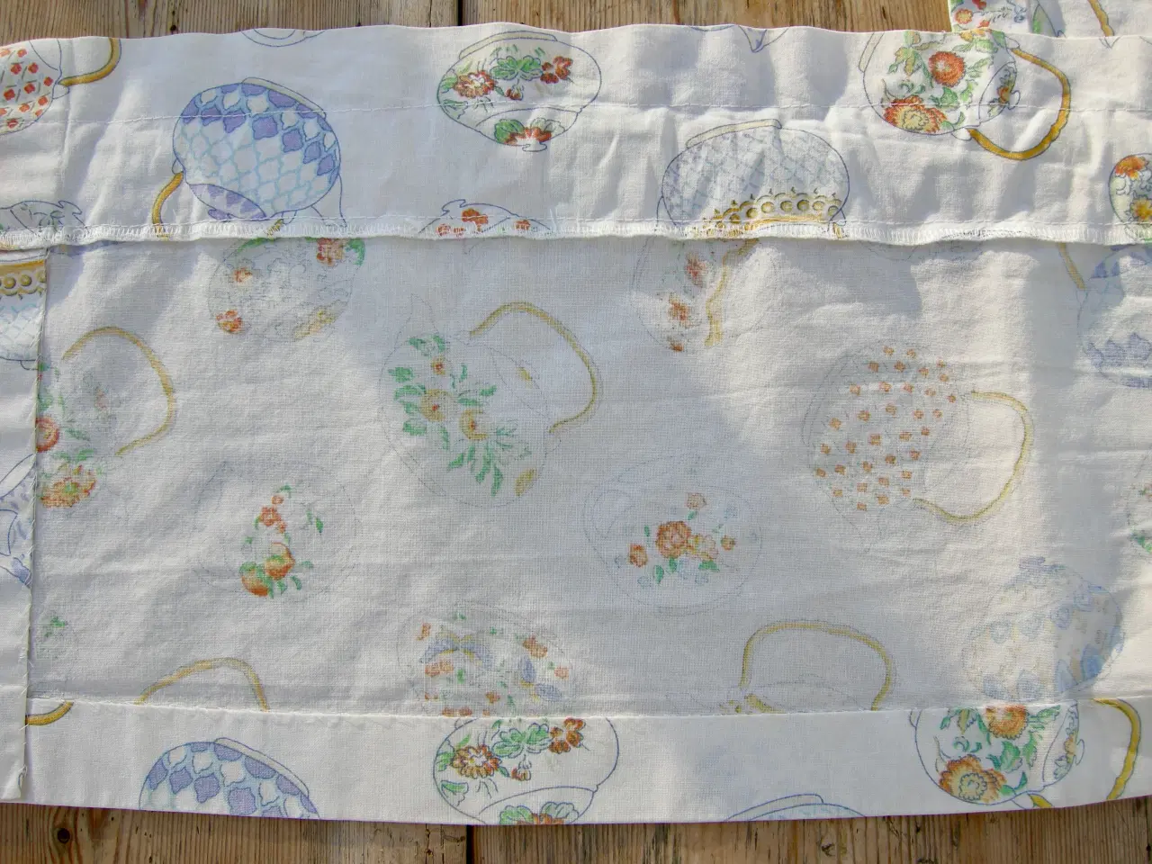 Billede 11 - 5 Vintagegardiner, Gardinkapper, Køkkengardiner