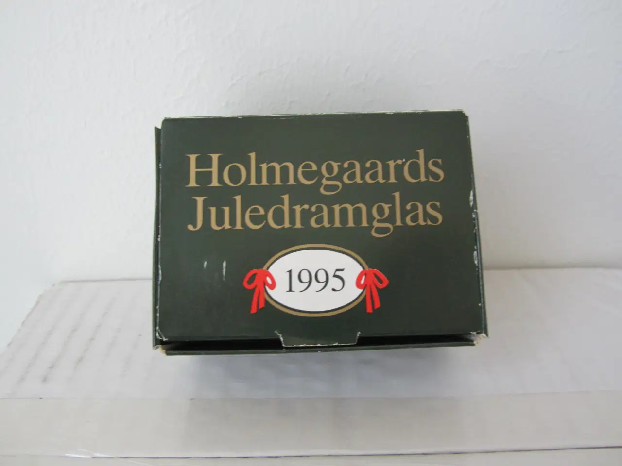 Billede 1 - 1995 Holmegaard jule dramglas