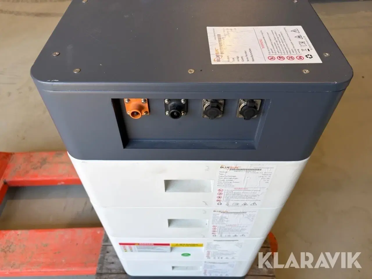 Billede 5 - Batterimodul / energilager til solcelleanlæg – ca. 21 kWh / 20 kW system Bluesun ESS BSM48106HP