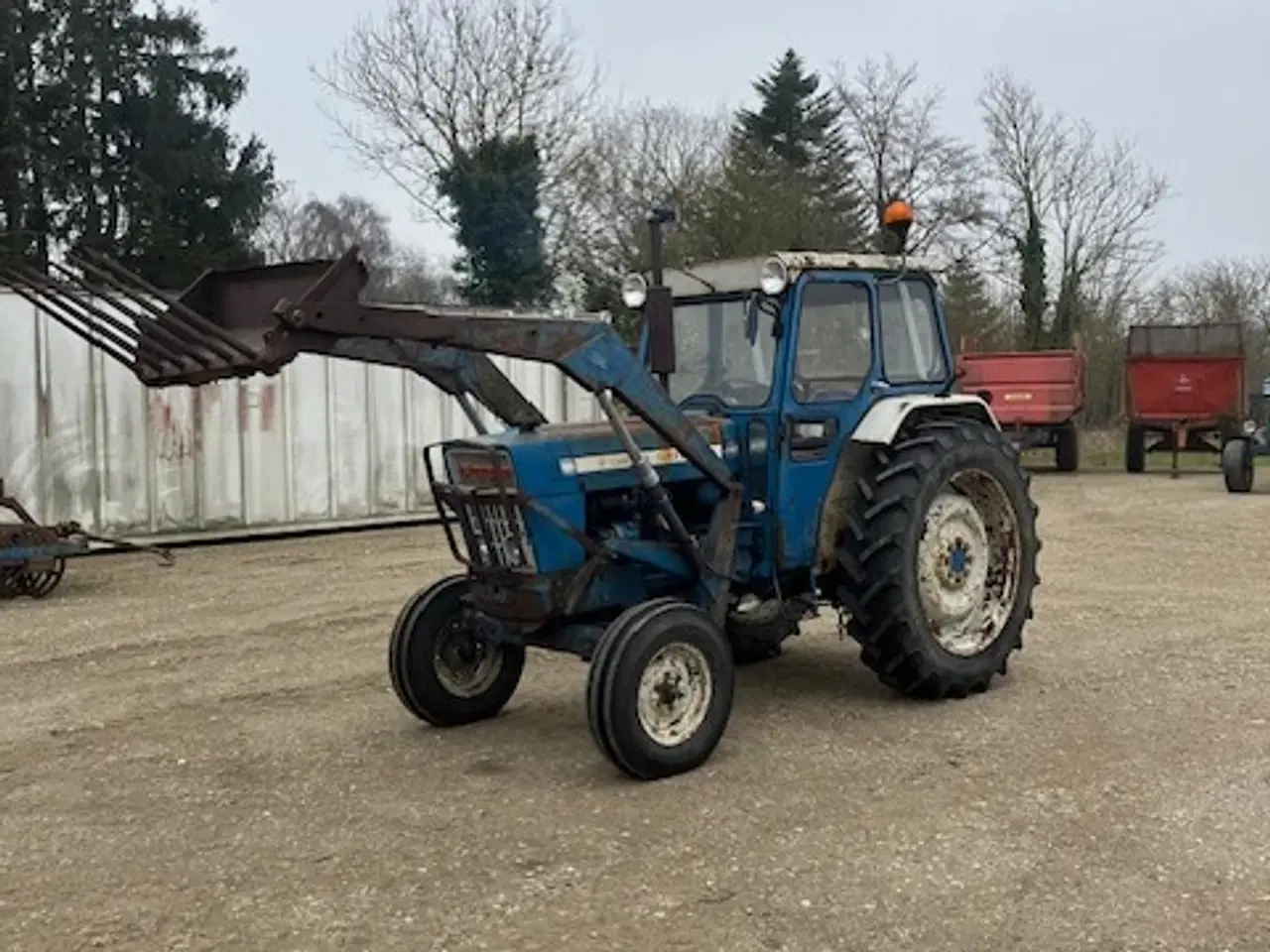 Billede 3 - Ford 5000 traktor med frontlæsser