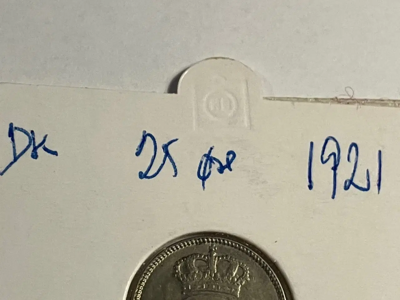 Billede 1 - 25 øre 1921 Danmark